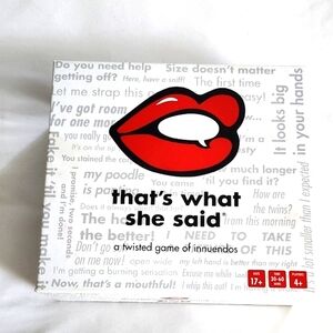 That's What She Said Game
